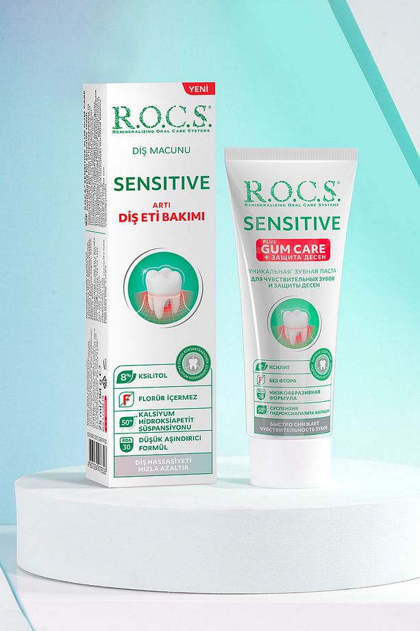 R.O.C.S. Sensitive Artı Diş Eti Bakımı Klorofilli Diş Macunu – 94gr - 5