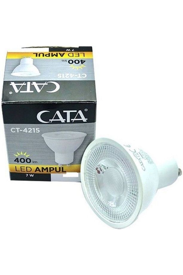 Ct-4215 7w Led Ampul (GU10) 5 Adet Gün Işığı 5 Adet Gu10 Duy Ile Beraber - 1