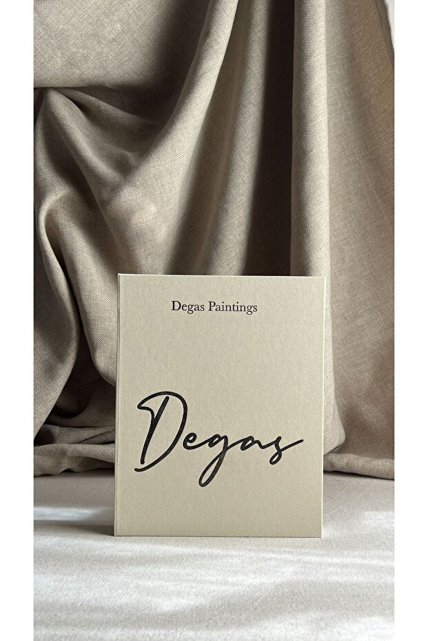 صندوق كتب ديكور فردي من Degas - مغطى بالقماش