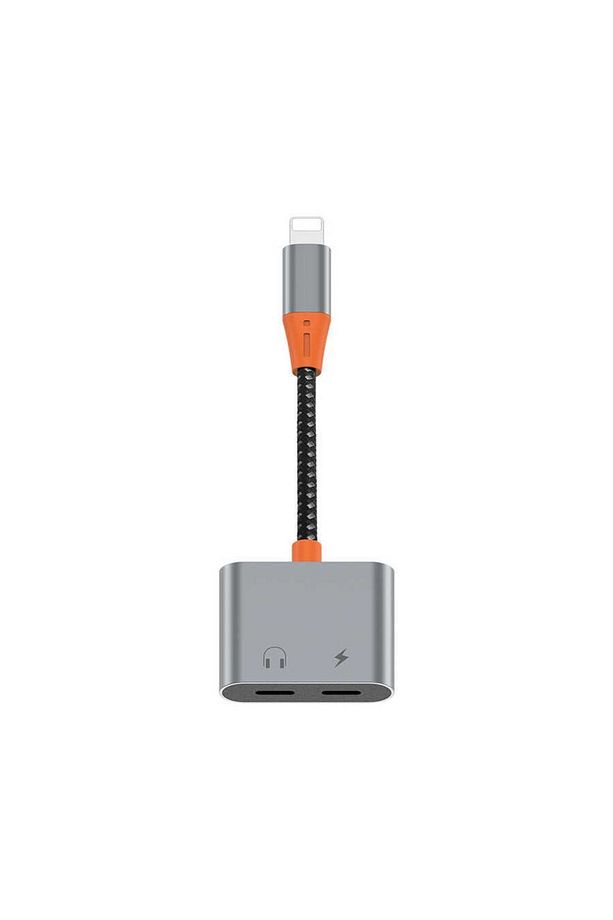 Lt09 Lightning Şarj Ve Lightning Kulaklık Dönüştürücü Adaptör - 1