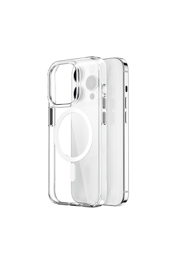 iPhone 15 Pro Max Uyumlu Kılıf Wiwu ZYS-013 Magsafe Şarj Özellikli Renkli Kamera Çerçeve Jelly Kapak - 2