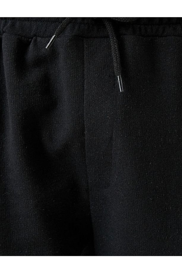 Multi Pocket Bağcıklı Oversize Uzun Erkek Bermuda Kapri Şort (rahat Kalıp) - 6