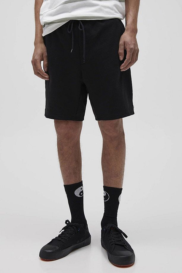 Relax Shift Way Unisex Cepli Basic Jogging Bermuda Şort - Sevgili Kombini (TEKLİ ÜRÜNDÜR) - 7