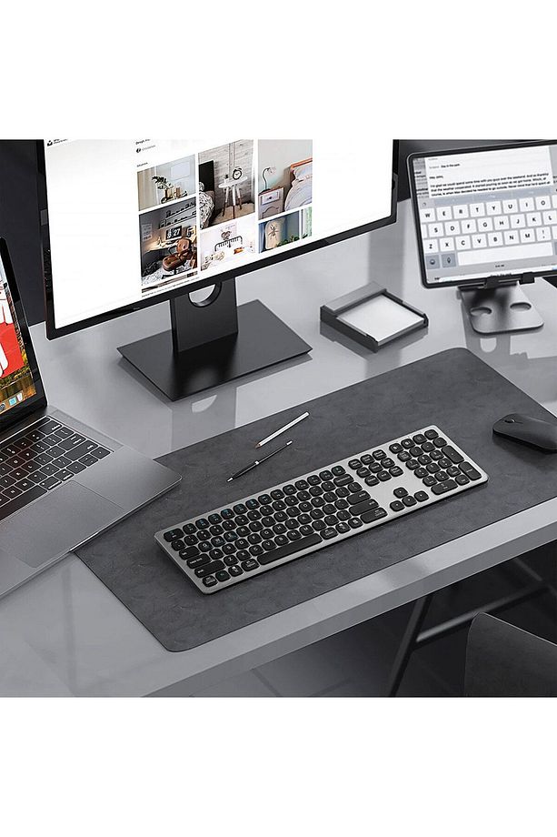 Bluetooth Kablosuz Klavye Wiwu MKB-03 Magic Keyboard Master iOS Android Windows İşletim Sistemi Uyum - 4
