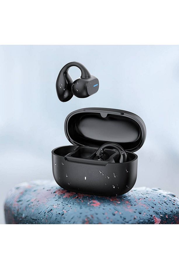 Kulak İçi Tasarımlı Bluetooth Kulaklık Wiwu O200 Openbuds TWS Wireless 5.3 Siyah - 3