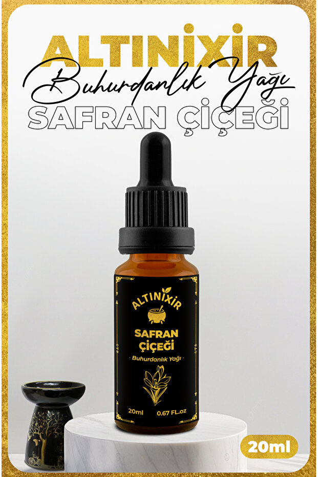 Safran Çiçeği Buhurdanlık Yağı - 1