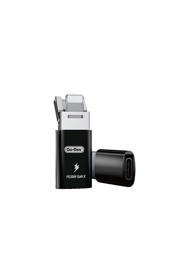 Go Des GD-CT029 PD30W GaN Teknolojili Type-C to Lightning & USB-A OTG Çok Yönlü Dönüştürücü Adaptör - 3