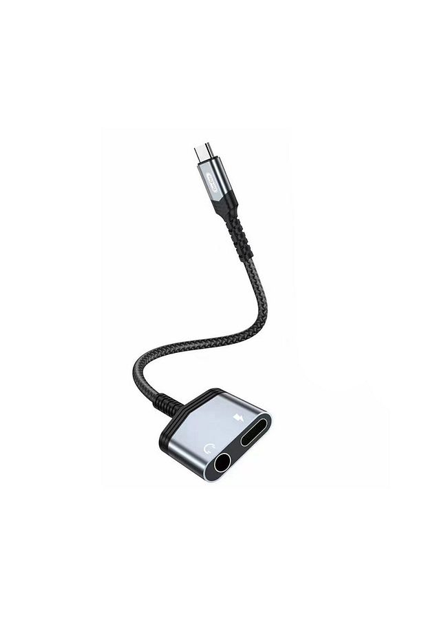 Type-C 2in1 Şarj ve Ses Adaptörü 3.5mm Jack Destekli Go Des GD-UC072 - 1