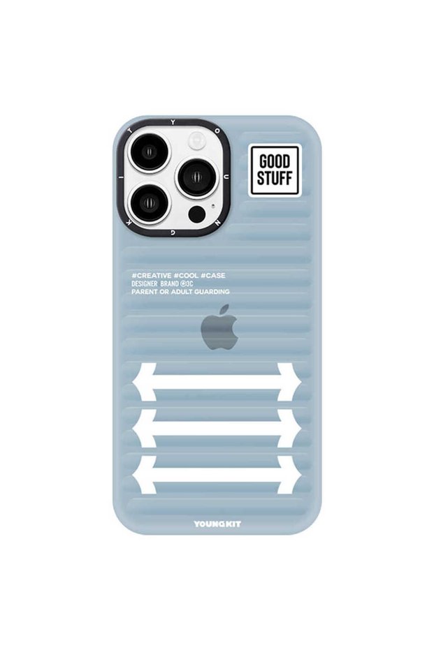 حافظة متوافقة مع هاتف iPhone 14 Pro، غطاء سلسلة YoungKit Luggage FireFly