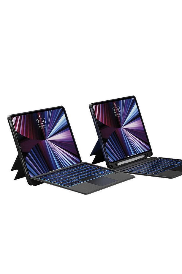 Ipad Air 10.9 2022 (5.NESİL) Mag Touch Klavyeli Standlı Kılıf - 5