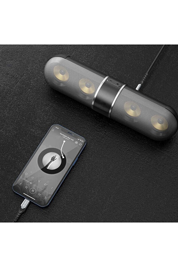 Yp03 Type-c Aux Kablo 3.5 Mm Ses Kablosu 150 Cm Tak & Çalıştır Sağlam Naylon Örgü - 3