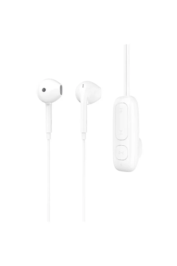 Kablolu Bluetooth Kulaklık Wiwu EB313 Hi-Fi Ses Kaliteli V5.3 Versiyon Beyaz - 2