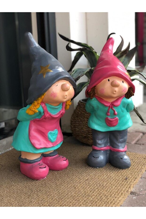 Polyester Cüce Dekor Ikili No:1 - 2