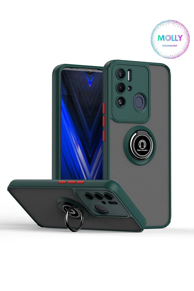 Cactus Ring Frodo Camera Protection Silicone Case for Tecno Pova Neo