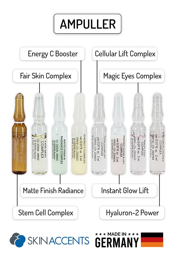 5 Adet Kök Hücre Ampul Alman Serum Dermaroller Dermapen Cilt Bakım Serumu - 6