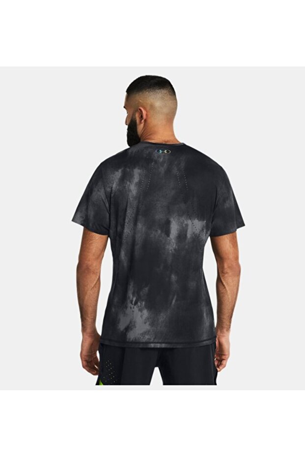 Erkek UA Vanish Elite Vent Baskılı Kısa Kollu 1383669-001 - 3