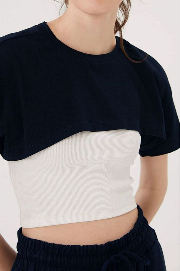 Comfort Label Bağcıklı Oversize Uzun Unisex Bermuda Şort - 3