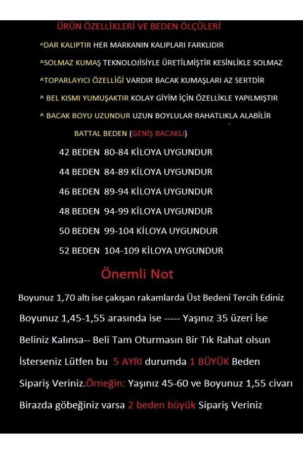Büyük Beden Battal Jeans Koyu Mavi S.o.l.m.a.z Tırnaklı (TOPARLAYICI)beden Tablomuz Mevcuttur - 2