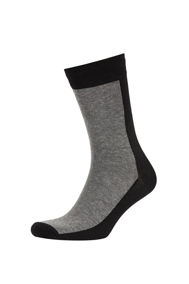 Erkek 5'li Pamuklu Uzun Çorap A7552axns - 5