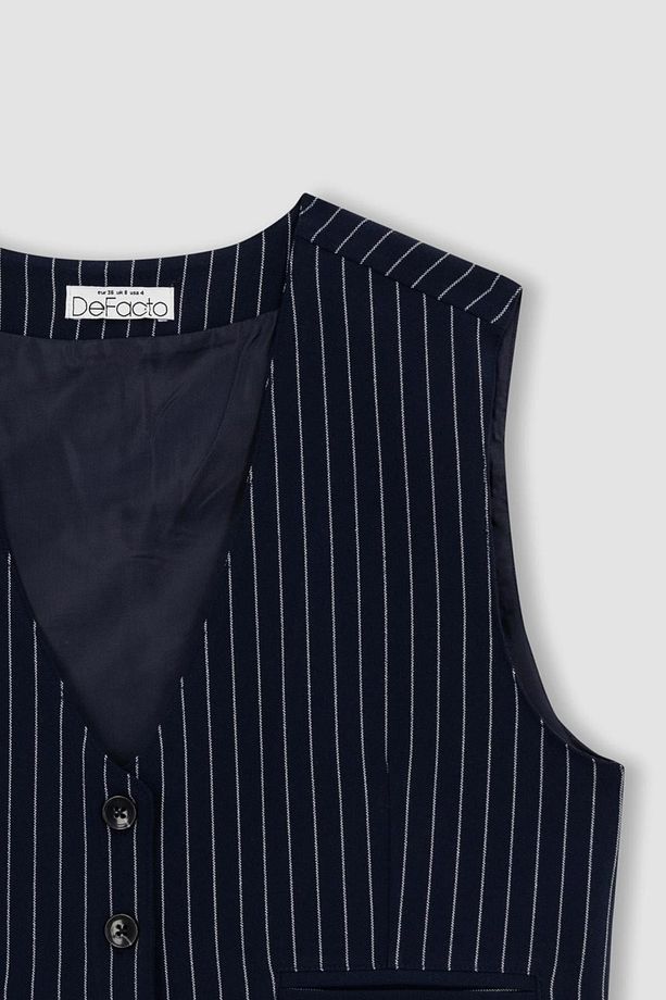 Regular Fit Düğmeli Blazer Yelek Z8526az23sp - 2