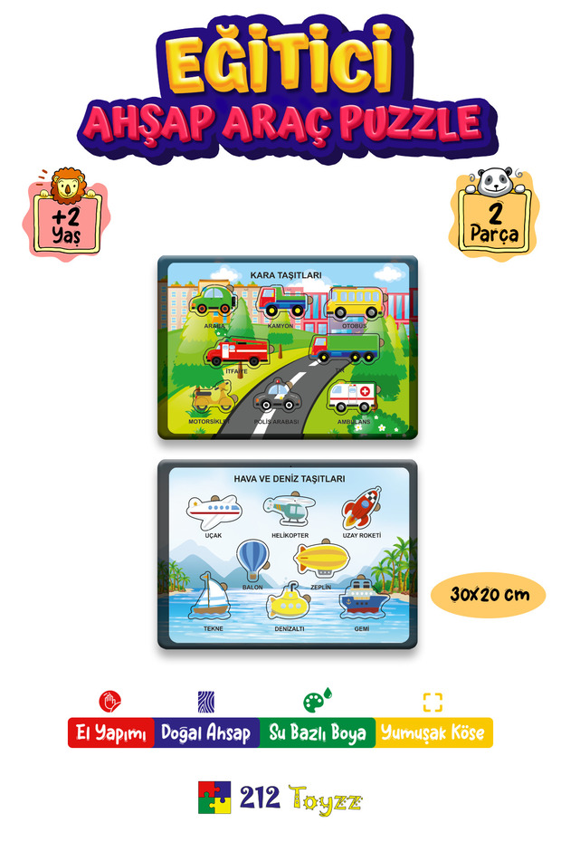Tasima Tools Children's Puzzle and Plug-in Toy