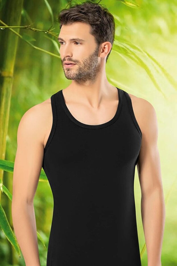 3 Adet Bambu Erkek Atlet %96 Bambu %4 Likra - 1