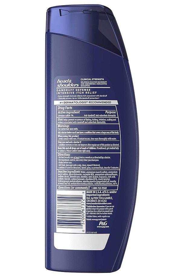 Head Shoulders Clinical Strength Intensive Itch Scalp Kepek Şampuanı 400ML - 2