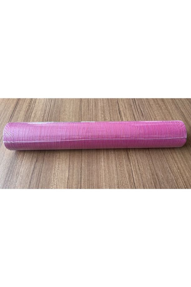 Fuşya Çizgi Desenli Ithal Vinly Duvar Kağıdı (5m²) - 4