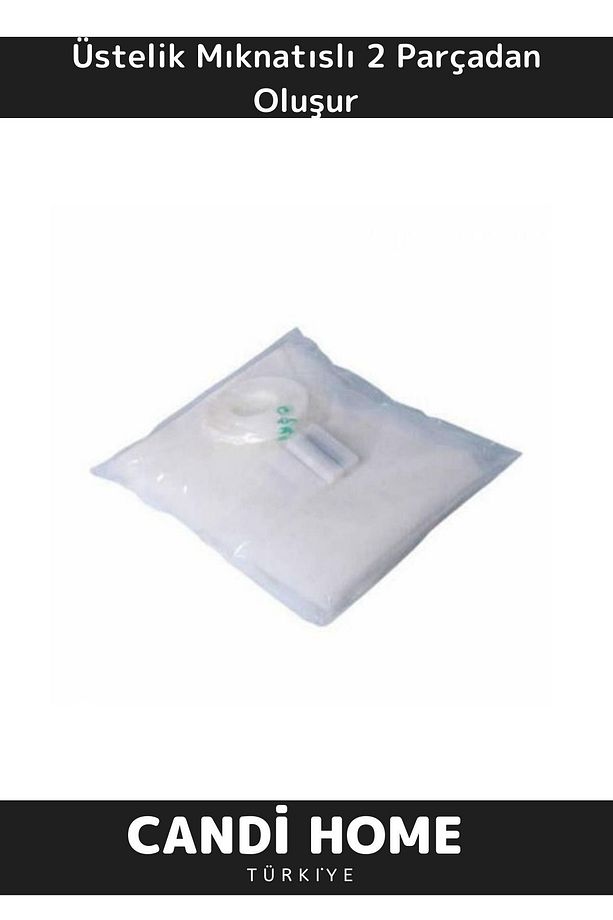 LUX SİNEKLİK  Mıknatıslı Manyetik Kapı Sinekliği Sineklik Tülü Perde (60cm x 210cm 2 Adet Tül) - 3