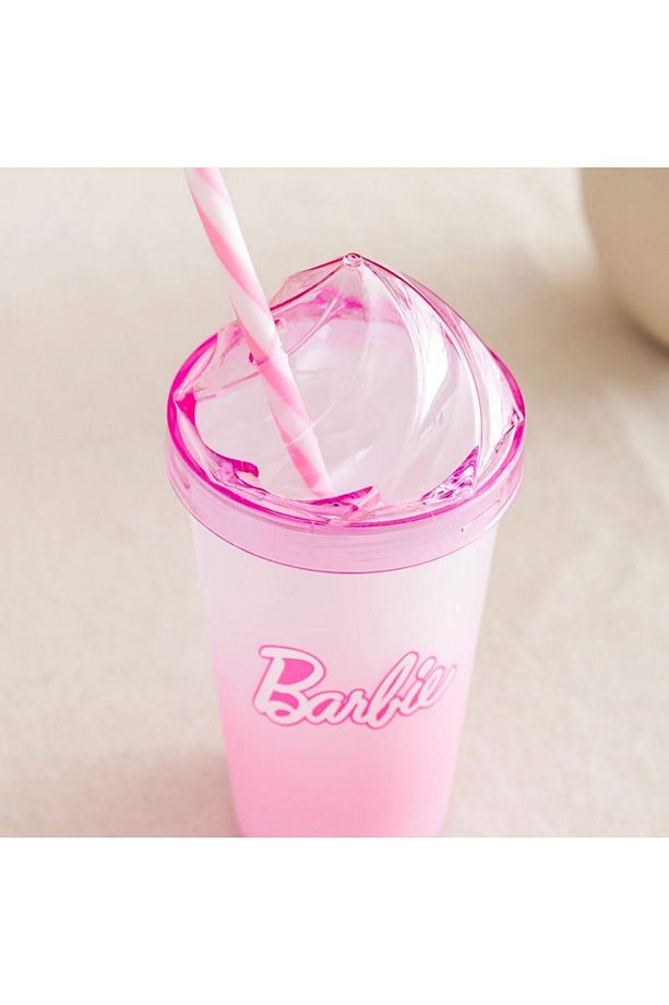 LCW HOME Barbie Baskılı Kapaklı Bardak 660 Ml - 3