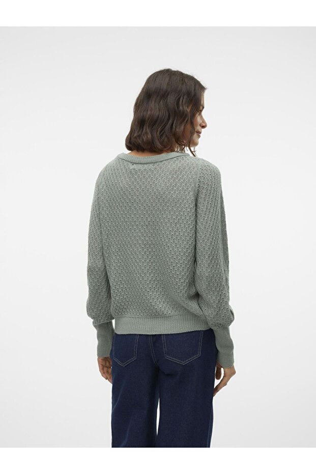 Strickpullover VMWAFFY Pullover - 3