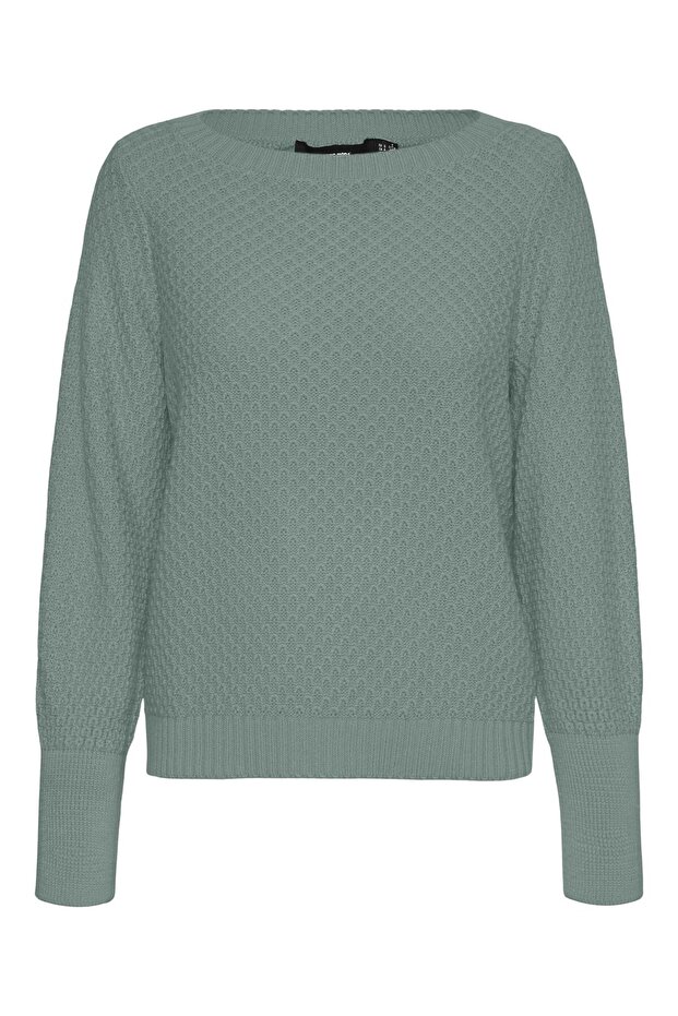 Strickpullover VMWAFFY Pullover - 2