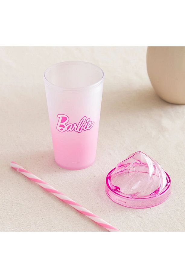 LCW HOME Barbie Baskılı Kapaklı Bardak 660 Ml - 2
