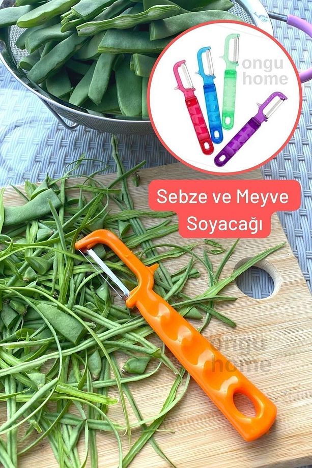 Dik Sebze Soyacak Meyve Soyacak Pratik Jülyen Soyucu - 1