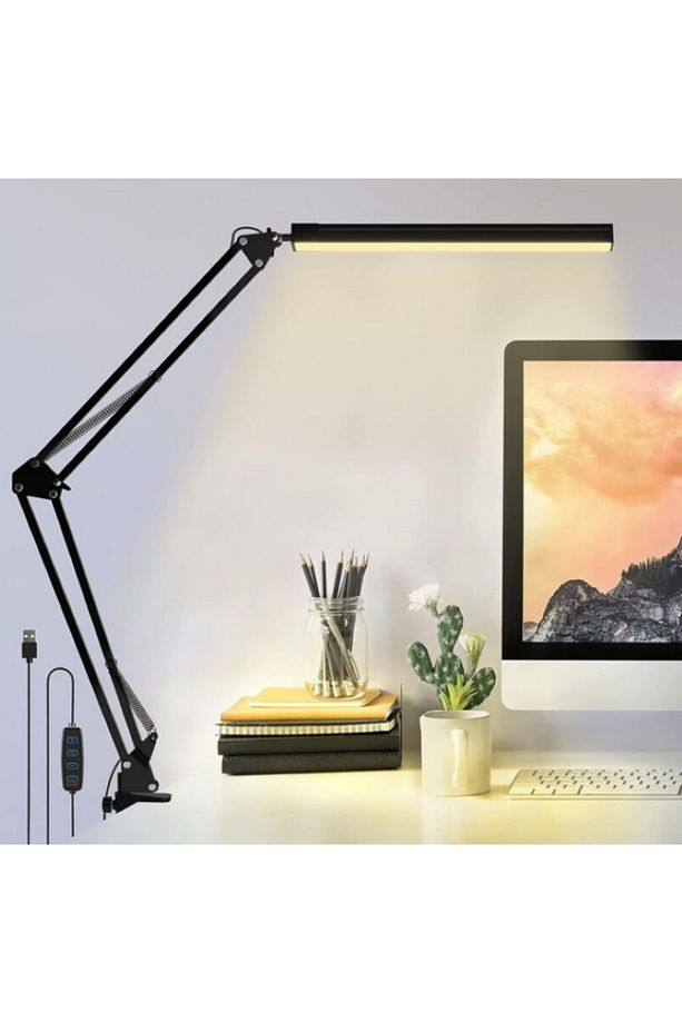 Katlanabilir Çalışma Okuma Masa Lambası Ayarlanabilir Led Akrobatik - 3