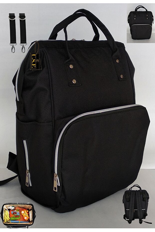 Baby Care Bag Mother Baby Care Backpack - Black