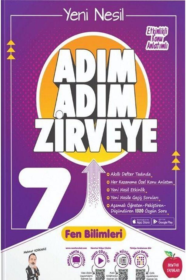 7. Sınıf Fen Bilimleri Adım Adım Zirveye Newton Yayınları - 1