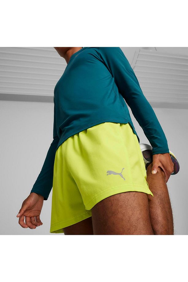 RUN VELOCITY ULTRAWEAVE 5" SHORT M Lime - 3