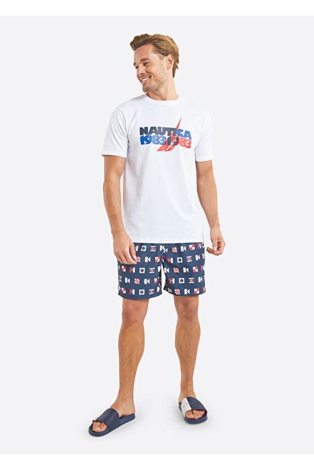 Men's Navy Blue Sea Shorts - N1M01615