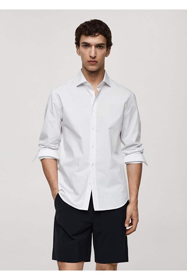 Coolmax® pamuklu gömlek - 1