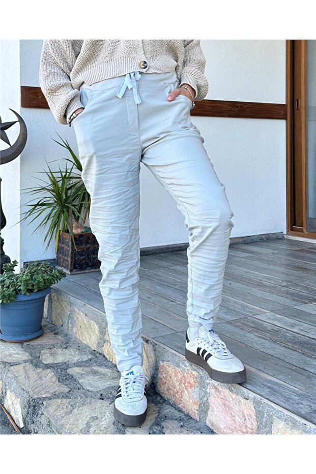 Magic Light Blue Lycra Trousers - Std - 1