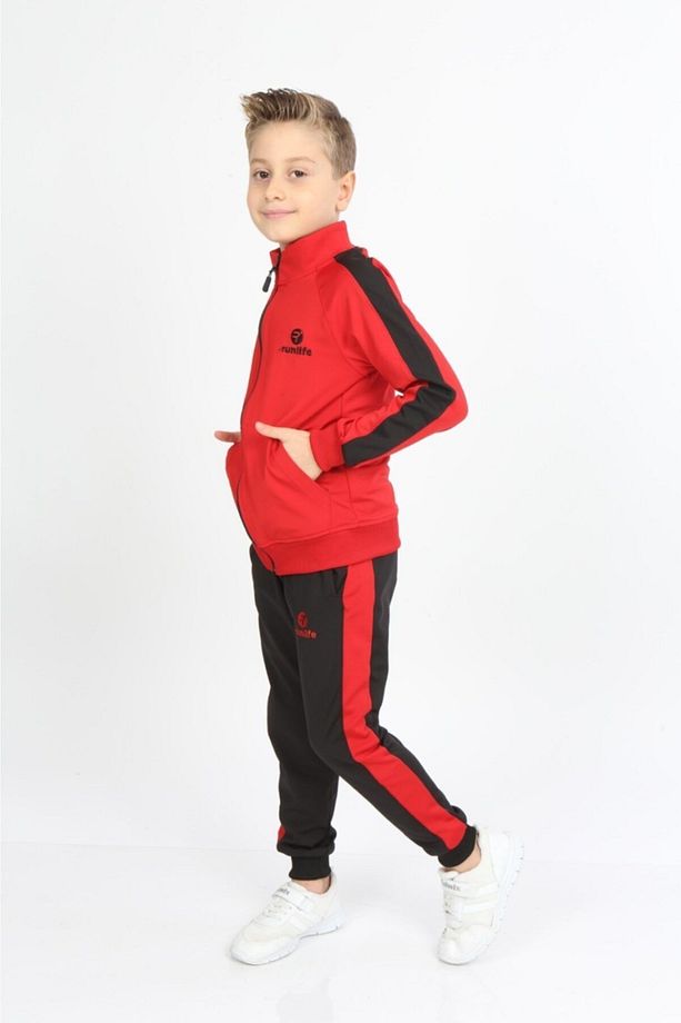 Çocuk Eşofman Takımı Dalgiç Kumaş - 4
