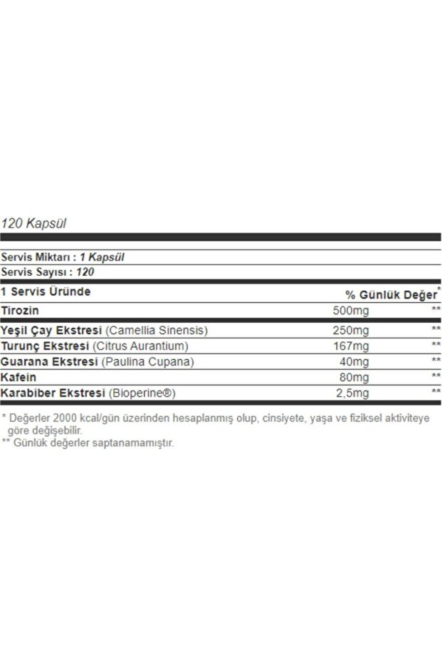 Thermo Speed Xtreme 120 Kapsül