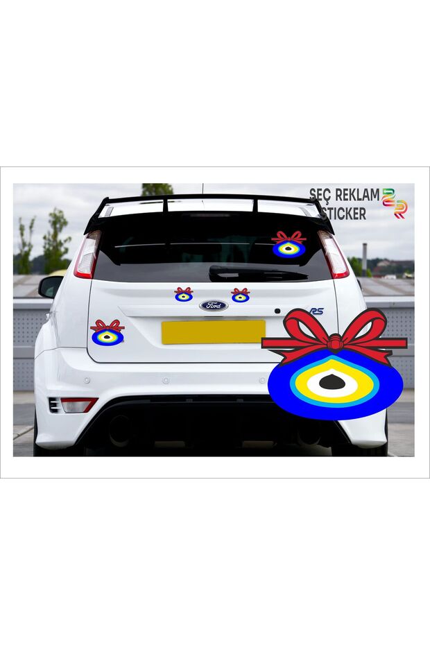 Multi-Purpose Evil Eye Bead Sticker - 2