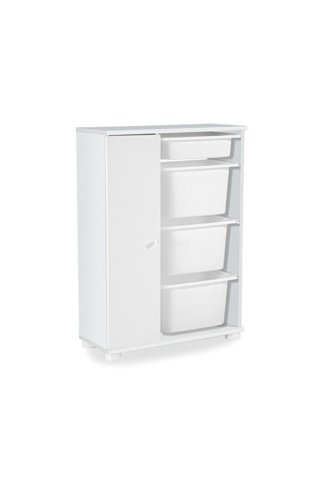 PLUS Oyuncak  Dolabı Küçük Beyaz - 2
