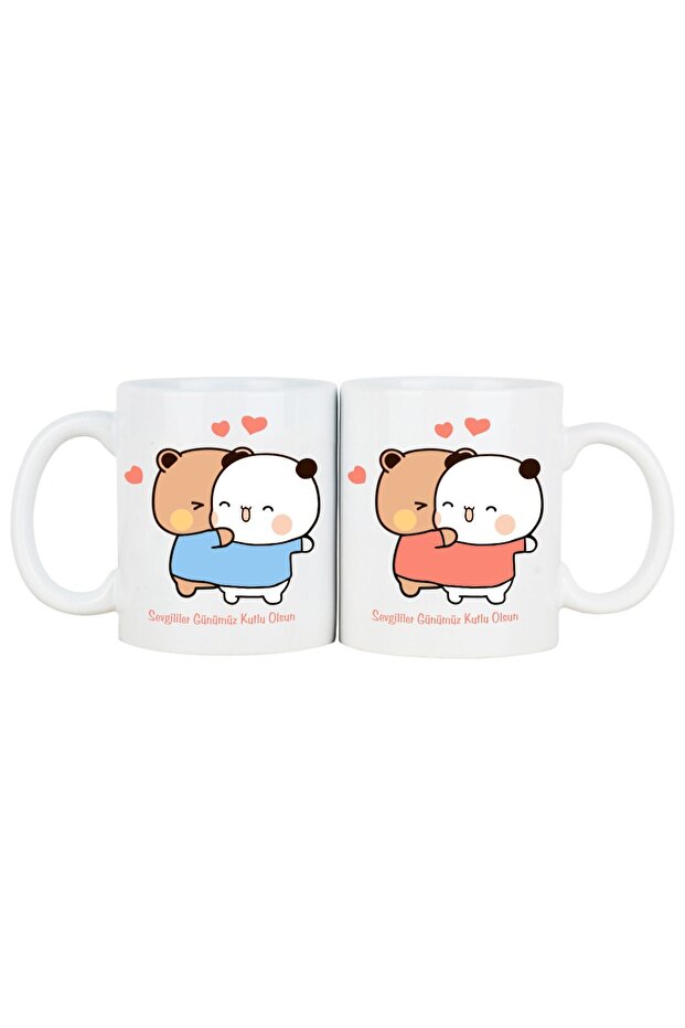Gift Bubu Dudu Valentine's Day Coffee Cup Gift Special Edition (DOUBLE) Porcelain