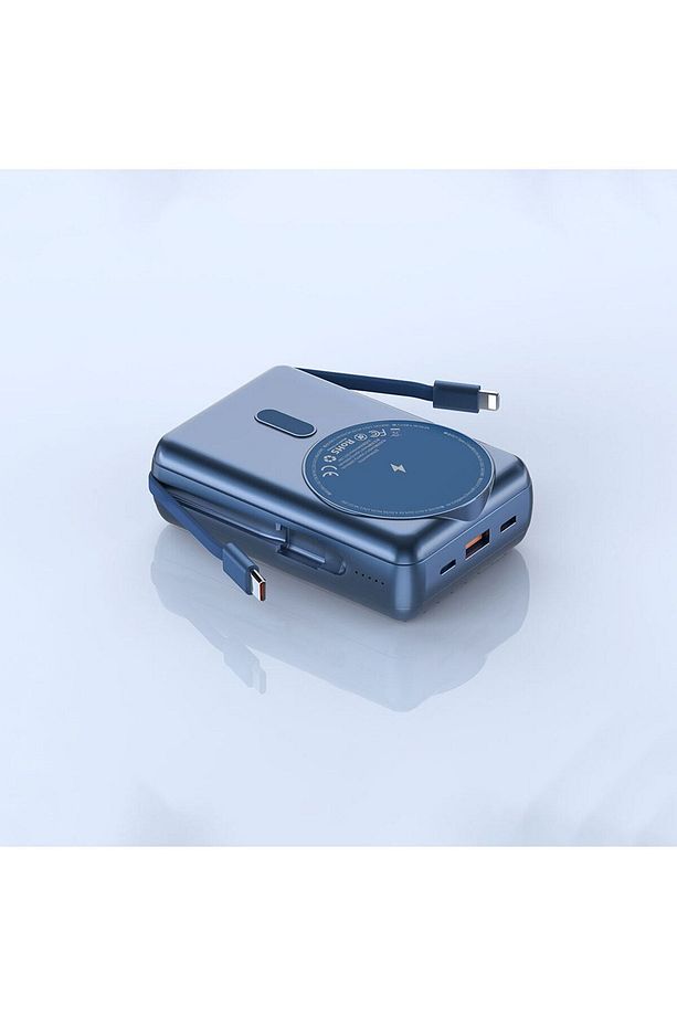 PP04 Taşınabilir Wireless Şarj ve PD Hızlı Şarj Özellikli Powerbank 15W 20000mAh - 4