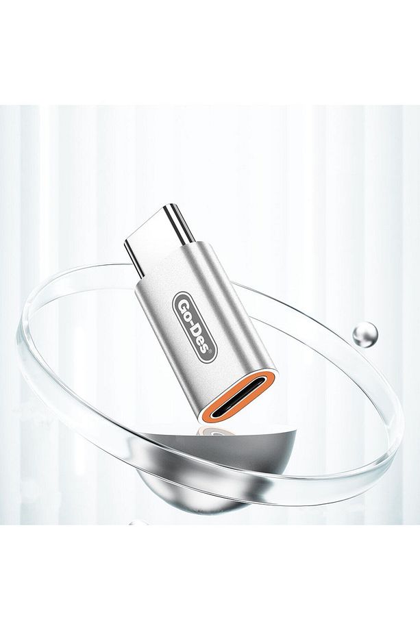 Lightning to Type-C Şarj ve Ses Destekli Dönüştürücü 120W Go Des GD-CT063 - 4