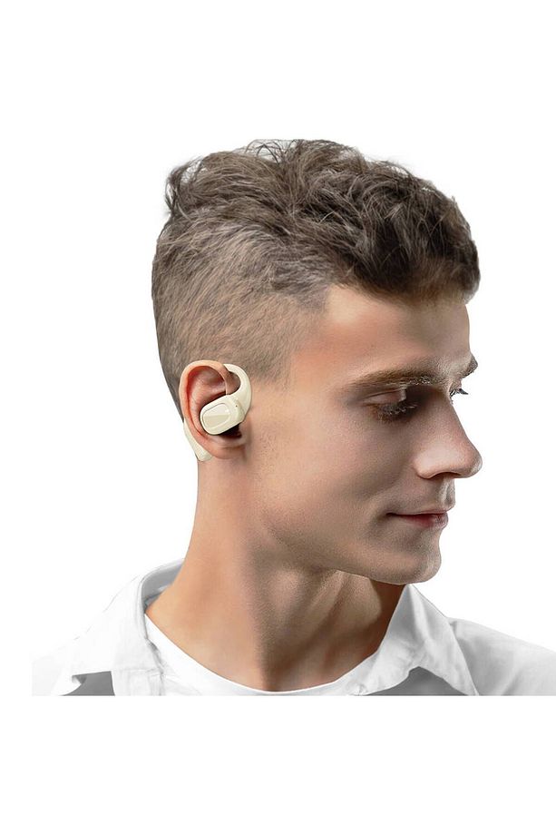 Bluetooth Kulaklık Wiwu O100 Openbuds TWS Wireless 5.3 Kulak İçi Tasarımlı Beyaz - 5