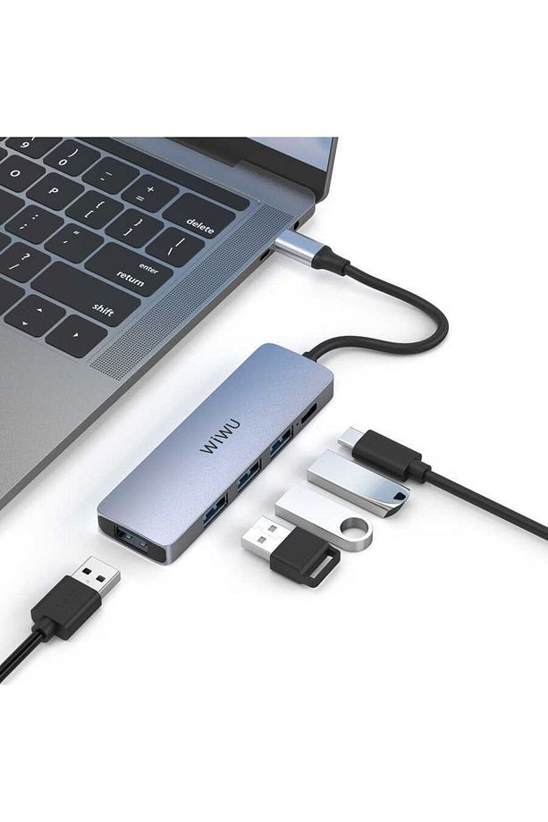 Alpha A541bc 5 In 1 Type-c Hub 60w Pd Şarj Destekli Usb Çoğaltıcı - 3